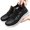 Black, variant on QHFBli Retro Sneakers for Women Women's On Sneakers Breathable Mesh Athletic Casual Shoes for Walking Running Gym Workout Lightweight Comfortable