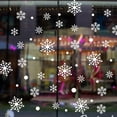 thumbnail image 5 of Kezqiaxn Christmas Window Clings for Glass Christmas Window Decals Snowflakes Christmas Decorations Christmas Window Stickers for Kids Holiday Window Clings Winter Decorations White, 5 of 6