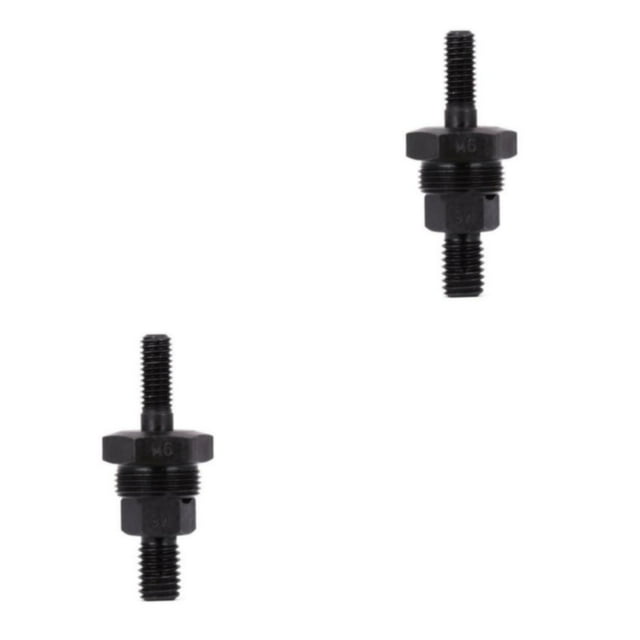 Guardoinrt Nut M6 Spindle Replacement Parts Spare Parts Nut Tool Comfortable To Colour Black Easy 2Set