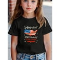 thumbnail image 6 of MAWOTEA [Slim Fit Size Up Suggested] 250th America US 250 Years Birthday July 4th T-Shirt for Kids, 6 of 6