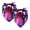 Multi-colored 2, variant on PhooArto Purple Tiger Head Dog Bandanas, 2 Pack Soft Washable Pet Scarf Triangle for Large Dogs Puppies and Cats