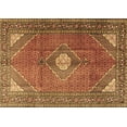 thumbnail image 1 of Ahgly Company Indoor Rectangle Medallion Brown Traditional Area Rugs, 2' x 5', 1 of 4