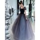 thumbnail image 2 of Vestido de noche para mujer, elegante y hermoso, mangas abullonadas, esponjoso, para ocasiones formales, graduación, envío gratis, nuevo estilo, 2023, 2 of 4