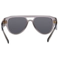 thumbnail image 7 of VERSACE VE4401 53416G Transparent Grey Pilot Men's 57 mm Sunglasses, 7 of 7