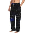 thumbnail image 2 of Balery Men'S Mathematica Science Pants,Sleepwear Pants,Pajama Pants,Pj Bottoms Drawstring And Pockets-Xx-Large, 2 of 9