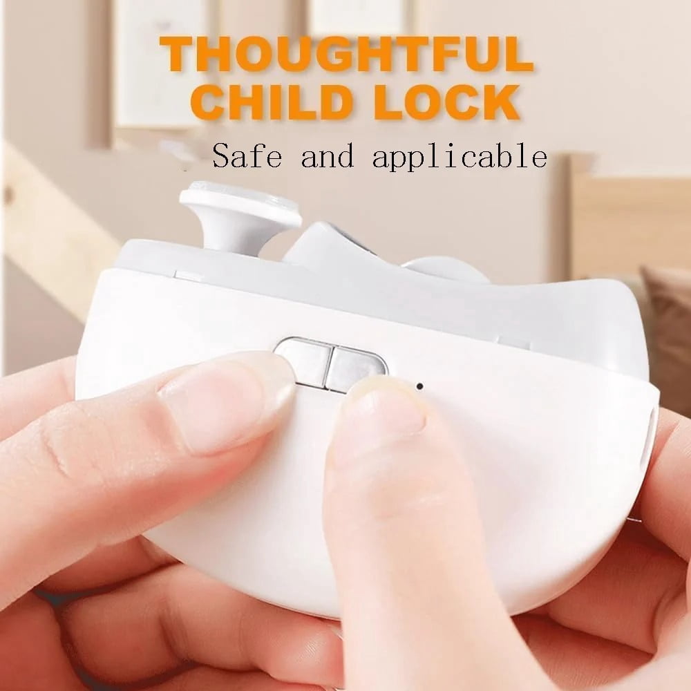 2026 New 3 in 1 Automatic Electric Nail Clipper with Polishing, Two-Speed Adjustment Electric Toe Nail Clippers Nail Cutter with Light for Baby, Adults, Seniors