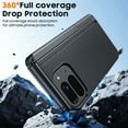 thumbnail image 3 of Vizvera Magnético para Google Pixel 10 Pro Funda Plegable con Soporte, Compatible con Magsafe, Protección de Bisagra, Protector de Pantalla, Soporte Oculto Incorporado, Funda Delgada a Prueba de Golp, 3 of 8