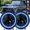 BLUE, variant on Pair 7" Inch Round LED Headlights Hi/Lo Beam DRL Halo For Chevy Truck Camaro C10