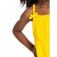 thumbnail image 4 of Wonder Nation Toddler Girls Sleeveless Cotton Dress with Scalloped Edge, Sizes 12M-5T, 4 of 8