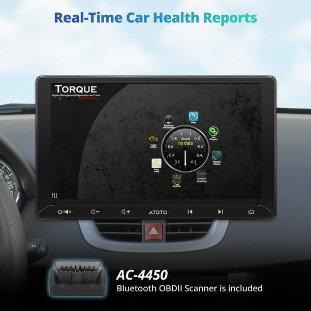 ATOTO Double Din Car Stereo with 10.1 inch Touchscreen Car Radio