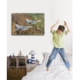 thumbnail image 2 of Dual F-16' Fighting Falcons Canvas Print, 2 of 4