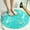 Green, variant on Round Non Slip Shower Mat , Bathtub Mat with Suction Cups, Textured Surface Anti Slip Bath Mats with Drain Holes,for Shower Tub Bathroom Mat, 22 X 22 Inches Green