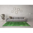 thumbnail image 3 of Ahgly Company Indoor Round Persian Green Bohemian Area Rugs, 8' Round, 3 of 4