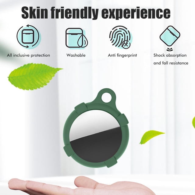 Protective Case Anti-lost Protective Case Compatible for Apple Cover Anti-lost Protective AirTag/S Locator Silicone Shell Cover