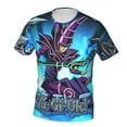thumbnail image 3 of Yu-Gi-Oh Shirt 3d Printed T Shirt Crewneck Short Sleeve Top Tees For Mens, 3 of 6