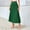 Green, variant on Skirts for Women High Waisted Pleated Business Skirt Dress Summer Solid Color Leisure Lady Loose Fit Vacation Skirt Beige L