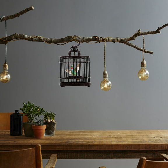 Masteelf Plastic Cricket Habitat Container Portable Cricket Cage Reptile Carrier with Hook Design Decorative Bird Cage for Small Animals