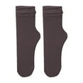 thumbnail image 1 of Women's Summer and Autumn Thin Ice Socks Solid Simple Ice Silk Socks Mid Tube Socks, 1 of 2