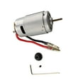 thumbnail image 1 of WHAMVOX Small Electric Motor for Electric Motorcycle Silver Metal Brushed Motor 1Pack, 1 of 8