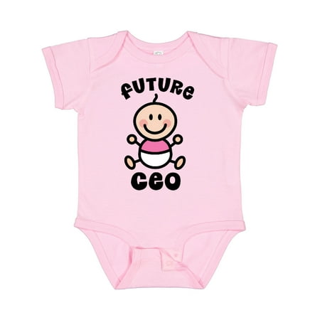 

Inktastic Future CEO Gift Baby Girl Bodysuit