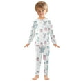thumbnail image 7 of Boys Pajamas Girls Pajama Cute Reindeer Cute Comfortable Cotton Two-piece Pajama Set, 7 of 7