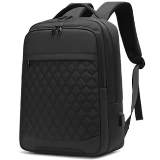 brown leather suede backpack Glide Chocolate ESCAPE 14