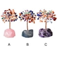 thumbnail image 3 of Injueey Piedras de ágata envueltas en alambre respetuosas con el medio ambiente - Para meditación Piedras de cristales elegantes Rebanada de Decoración amatista, 3 of 6