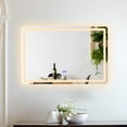 thumbnail image 5 of CHLOE Lighting LUMINOSITY Back Lit Rectangular TouchScreen LED Mirror 3 Color Temperatures 3000K-6000K 36" Wide, 5 of 17