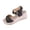 Black, variant on Women’s Open Toe Chunky Wedge Heels, Adjustable Ankle Buckle Sandals, All-Day Arch Support Vacation Party Footwear Khaki 9