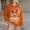 Orange, variant on Tetras Plus Size Tops for Women,Women's Fashion Long Sleeves Round Neck Christmas Print Loose Tops,Blouse Sweatshirts