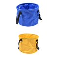 thumbnail image 1 of 2 Piezas Cubo Plegable Ligero Impermeable para Actividad al Aire Libre Sunnimix Lavabo multifuncional, 1 of 8