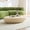Light Yellow, variant on Kevinplus 43.31''Fiberglass Elliptical Coffee Table for Living Room Vintage Table,Matte Rocks Table front of the Sofa, Irregular Center Table,No Need Assembly