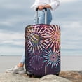 thumbnail image 7 of Hirioo Fireworks2 for Elasticity Suitcase Cover (No luggage Included) Durable Luggage Protector Fits 18-32 Inch Luggage-X-Large, 7 of 7