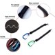 thumbnail image 2 of ZHAOCHENG Piezas Cordones de Pesca, Herramientas de Pesca Cuerda Elástica de Seguridad Cuerdas de Pesca Multicolor Correa Espiral Retráctil Segura para Barcos con Mosquetón, Herramientas para Peces Ac, 2 of 5