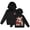 Black, variant on Toddler Girls Hoodies Long Sleeve Sweatshirt Christmas Printed Hoody Kids Cute Pullovers Top Clothes Trendy Fall Outfits Size 3-4T,Orange