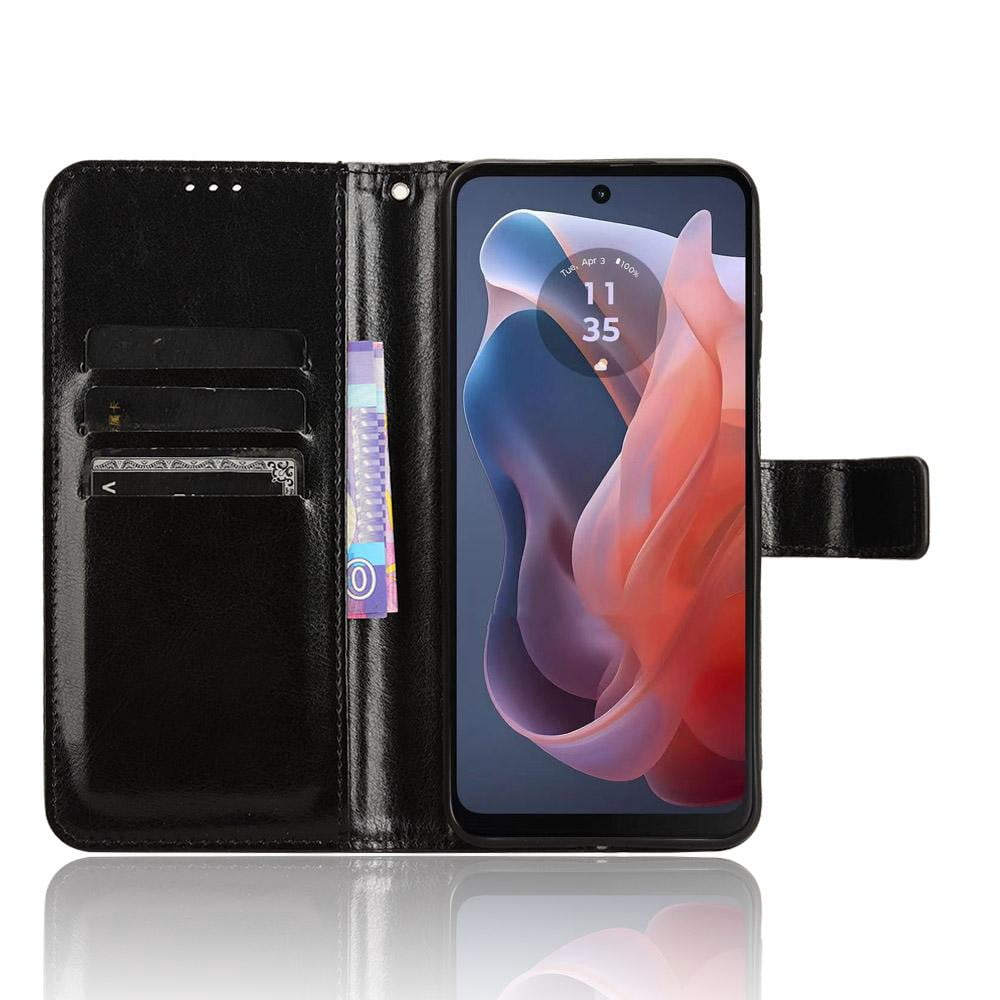 Case for Motorola MOTO G Play 4G 2024 Flip Cover Wallet Card Holder Magnetic