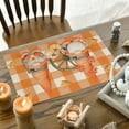 thumbnail image 6 of Thanksgiving Placemats Set - Pumpkin Harvest Heat Resistant Table Mats 12x18 Inch, Vintage Fall Decor for Dining Party & Holiday Home Decor, 6 of 6