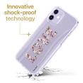 thumbnail image 3 of Caseyard TPU Clear Case for iPhone 13 Mini with Love Flower design phone cover, 3 of 7