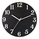 thumbnail image 1 of 12 inch Luminous Wall Clock Hanging Clock for Living Room Office Wood, 1 of 4