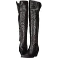 thumbnail image 6 of Sam Edelman Julee Dark Espresso Rounded Wedge Heeled Over The Knee Fashion Boots (Dark Espresso, 8), 6 of 6