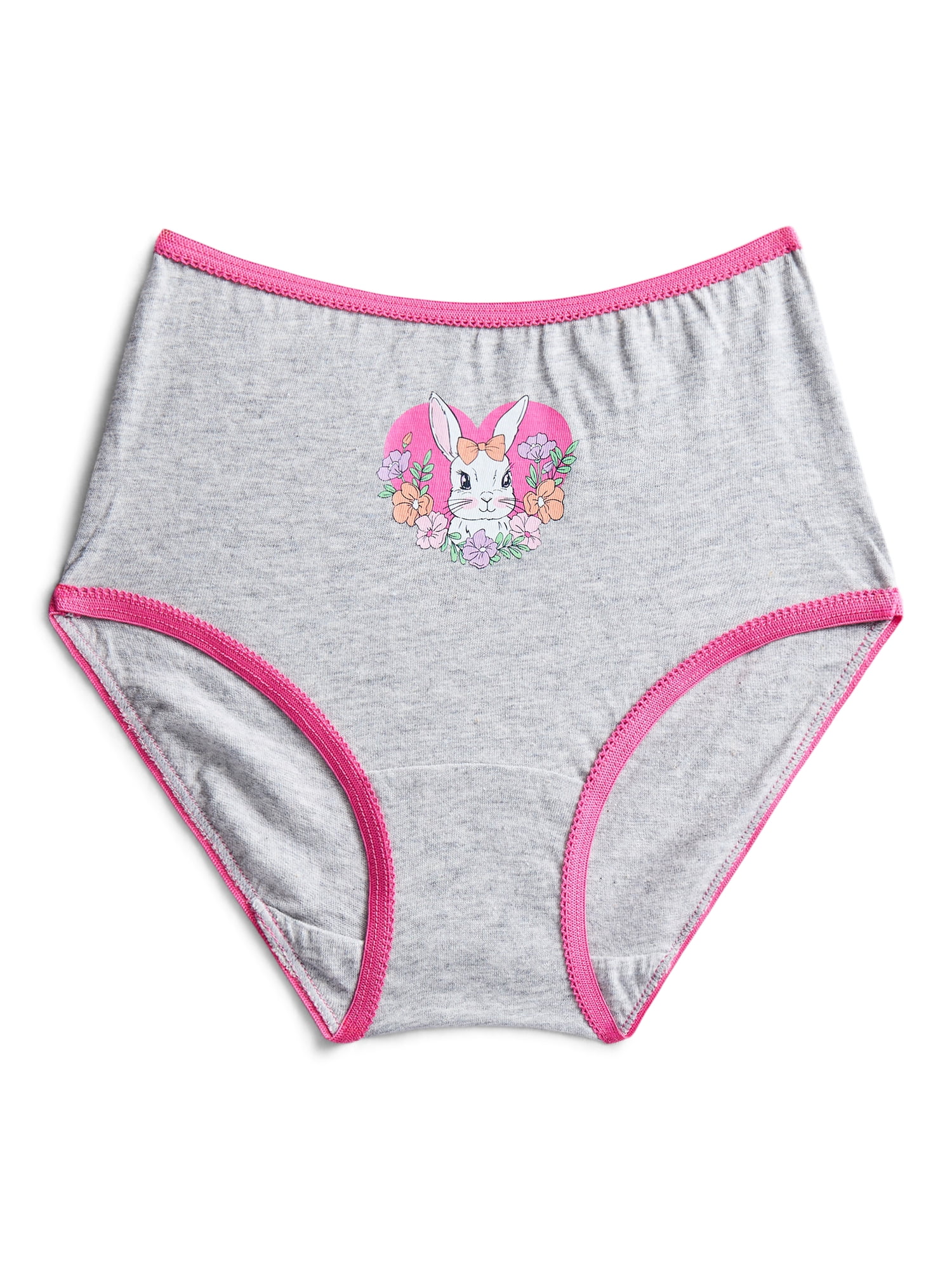 Easter Girls Cotton Underwear Briefs from Way To Celebrate, 5-Pack, Sizes S-XL