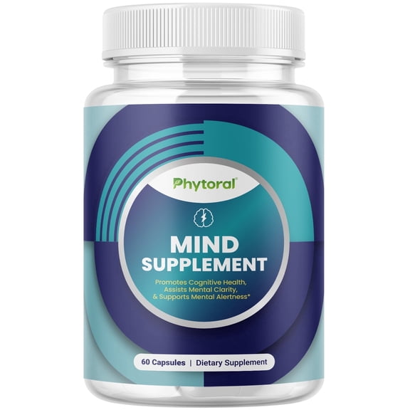 Phytoral Nootropic Brain Supplement for Memory and Focus Enhancement, 60 Capsules