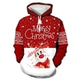 thumbnail image 1 of Nueva Navidad con capucha para hombres 3d estampado de Papá Noel sudaderas con capucha Otoño Invierno sudadera de manga larga Casual Top ropa de gran tamaño para hombres, 1 of 4