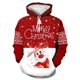 thumbnail image 1 of Nueva Navidad con capucha para hombres 3d estampado de Papá Noel sudaderas con capucha Otoño Invierno sudadera de manga larga Casual Top ropa de gran tamaño para hombres, 1 of 4