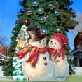 thumbnail image 6 of Snow Much in Love Christmas Free Standing Garden Decor Outdoor Decor by D. Gelsinger | Christmas Santa Snowman Decor - 8461011F-1708, 6 of 11