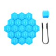 thumbnail image 2 of NIBOLOG 20Pcs Wheel Nut Cover High Toughness - Protective Plastic Dustproof Tire Screw Cap for Car, 2 of 8