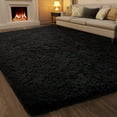 thumbnail image 2 of Shag Area Rugs for Living Room 8'X10', Soft and Fluffy Shaggy Carpet for Pets, Machine Washable Floor Rugs for Living room, 2 of 7