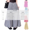thumbnail image 4 of WAVSUF Women's Wide Leg Joggers, Loose Fit Striped Printed Elastic Waist Fall Casual Office Pants M, 4 of 8