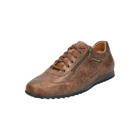 Mephisto Men's Leon Sneaker – Comfort Walking Shoe With SOFT-AIR Technology & Side Zip