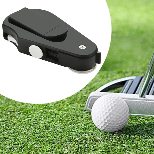 Herramienta de reparación de hoyos de Golf DYNWAVEMX multifunción con clip para cinturón 9 cm x 5 cm